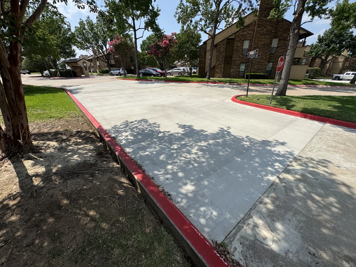 Phased, documented, handed off clean by Lucky’s Concrete in Cypress